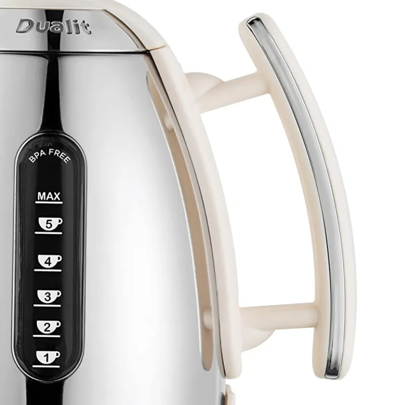 Dualit Lite Cordless Jug Kettle Canvas White 1.5L