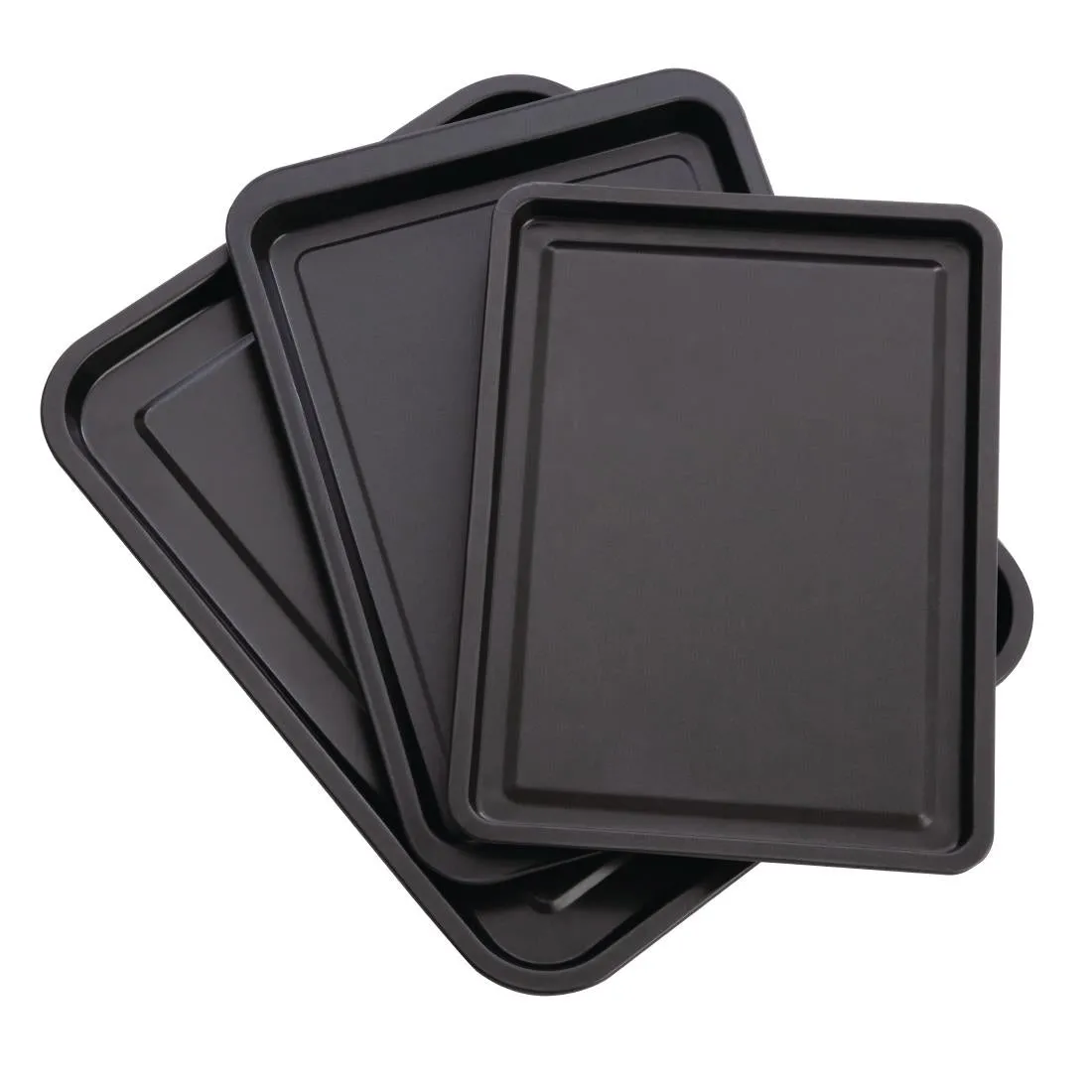 DW097 Nisbets Essentials Non Stick Baking Trays (Pack of 3)