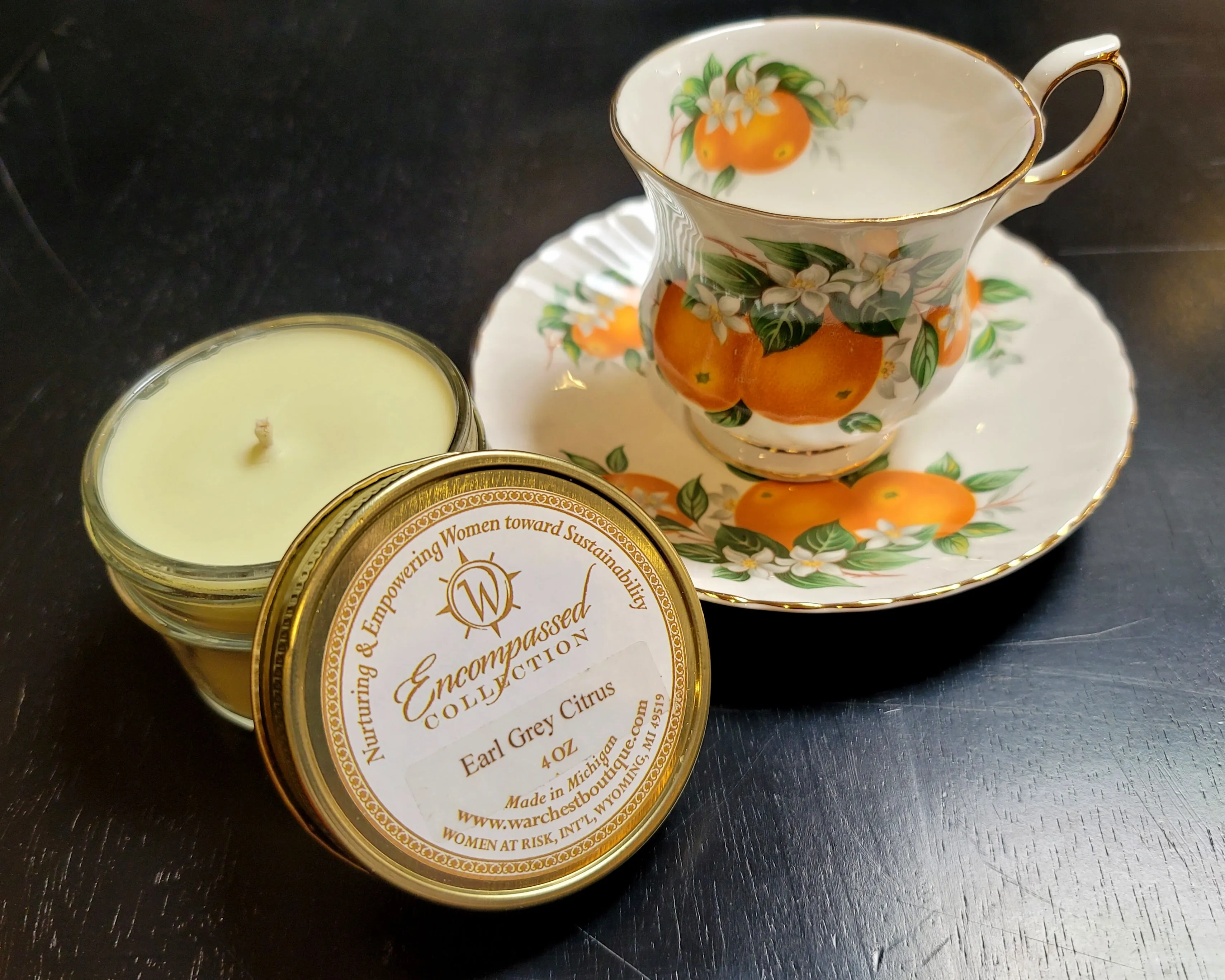 Earl Grey Citrus Candle 4 oz