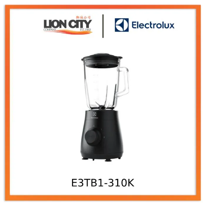 Electrolux E3TB1-310K 500 Watt UltimateTaste 300 Blender With 2 Speeds