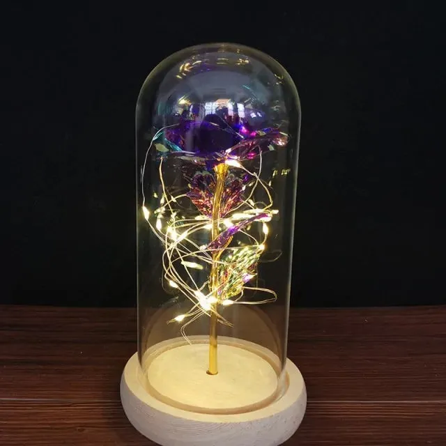 Enchanted Galaxy Rose LED Light