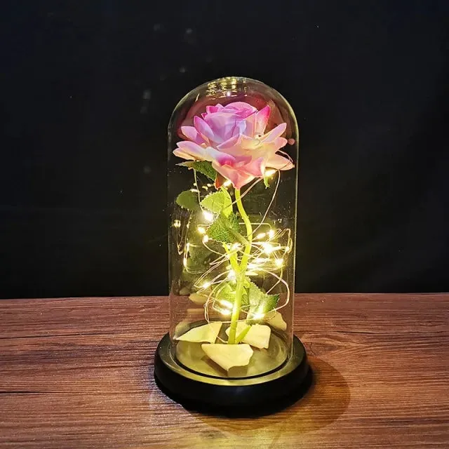 Enchanted Galaxy Rose LED Light