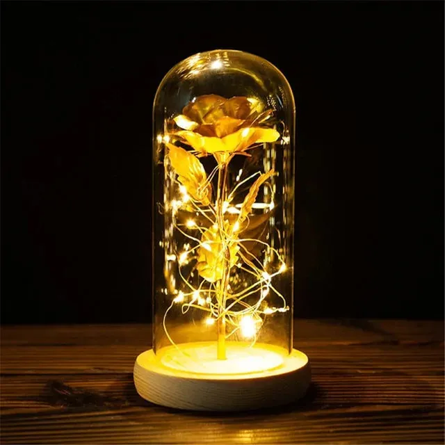 Enchanted Galaxy Rose LED Light