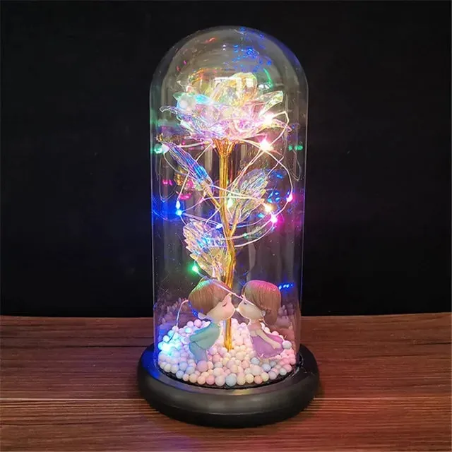 Enchanted Galaxy Rose LED Light