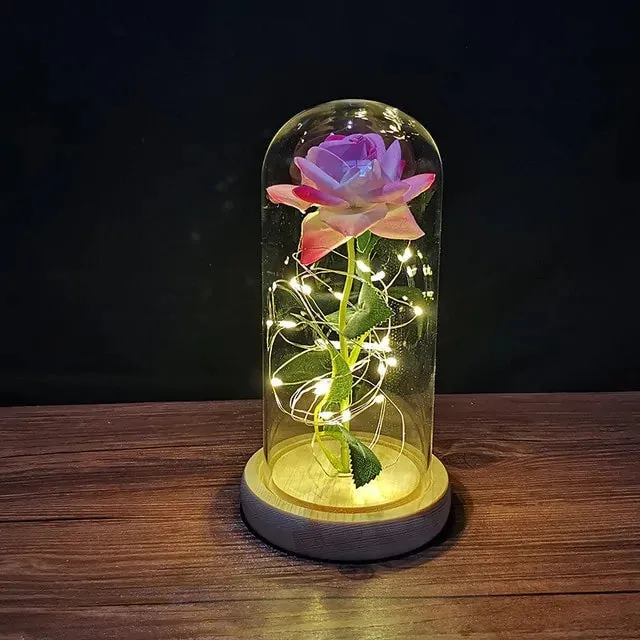 Enchanted Galaxy Rose LED Light