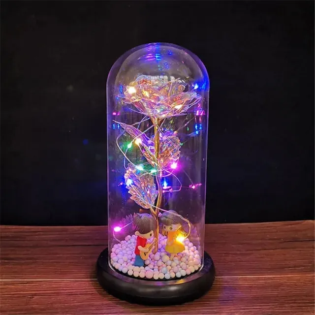 Enchanted Galaxy Rose LED Light