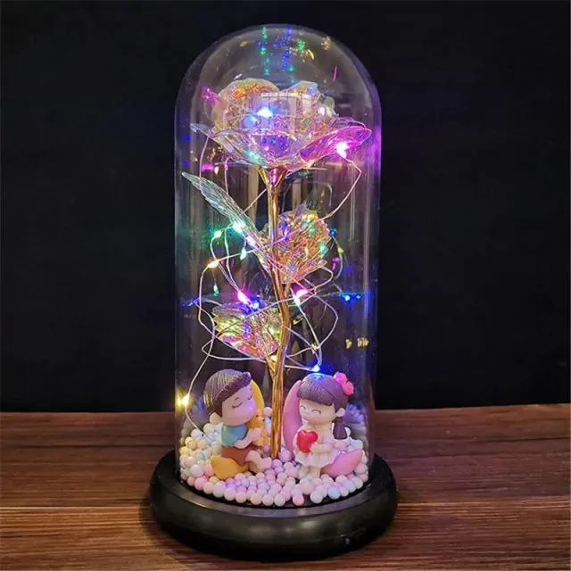 Enchanted Galaxy Rose LED Light