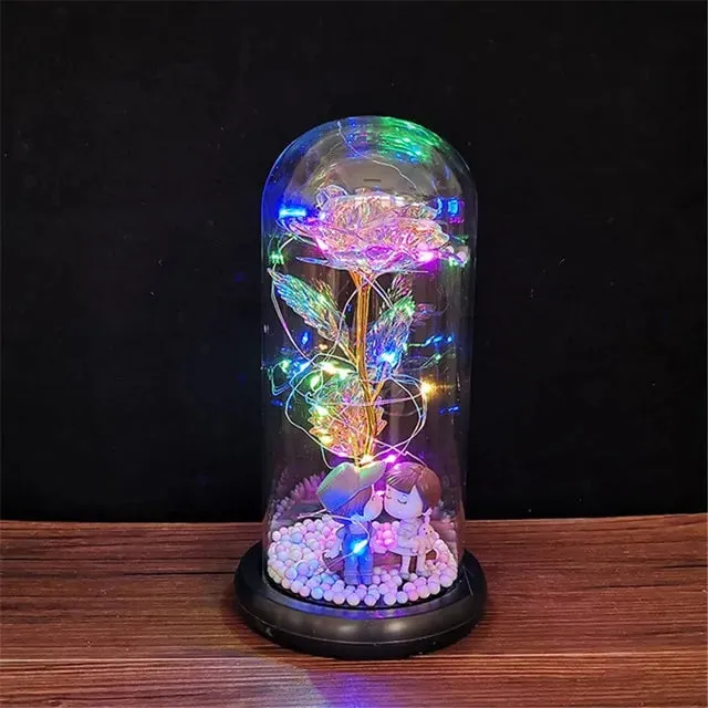 Enchanted Galaxy Rose LED Light