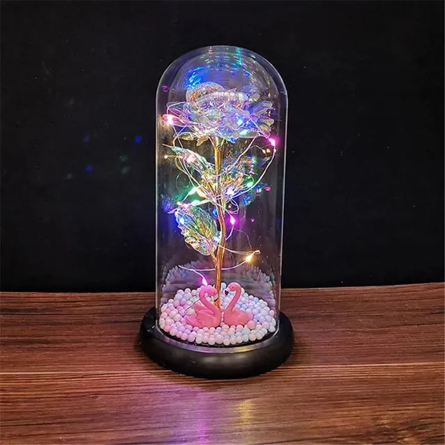 Enchanted Galaxy Rose LED Light