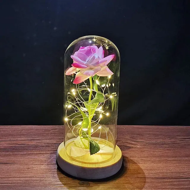 Enchanted Galaxy Rose LED Light