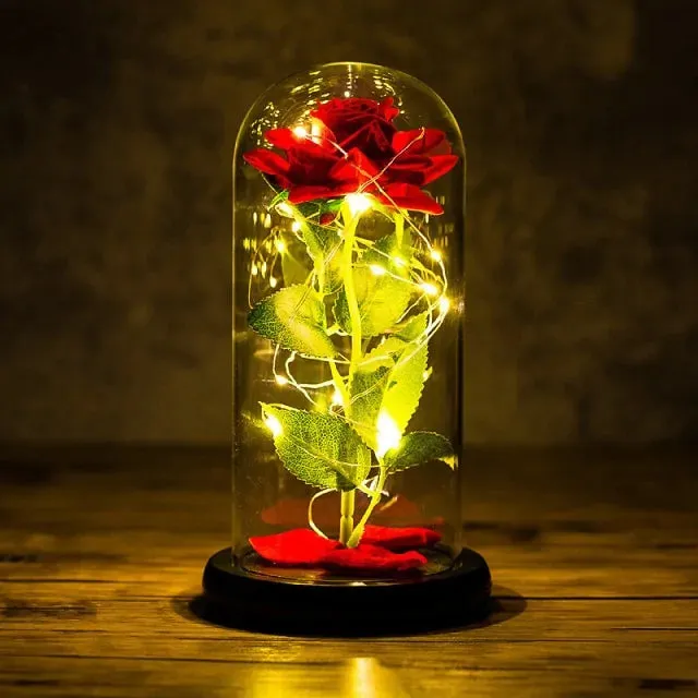 Enchanted Galaxy Rose LED Light