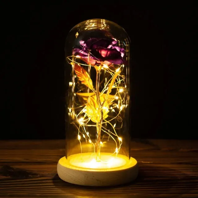 Enchanted Galaxy Rose LED Light