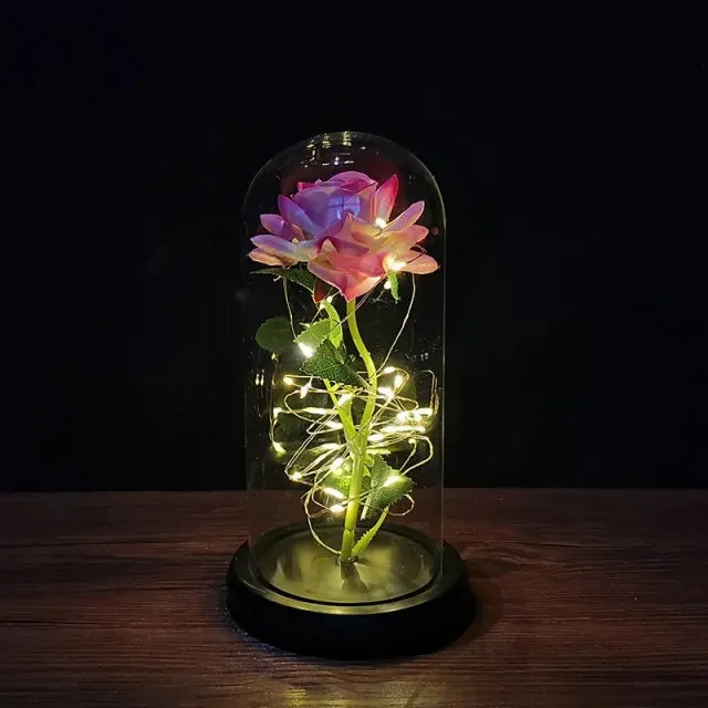 Enchanted Galaxy Rose LED Light