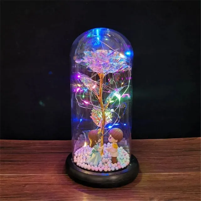 Enchanted Galaxy Rose LED Light