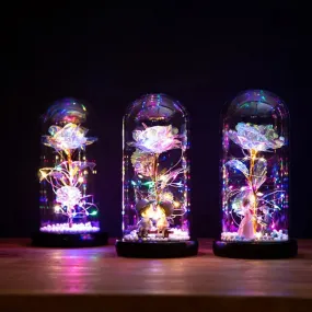 Enchanted Galaxy Rose LED Light