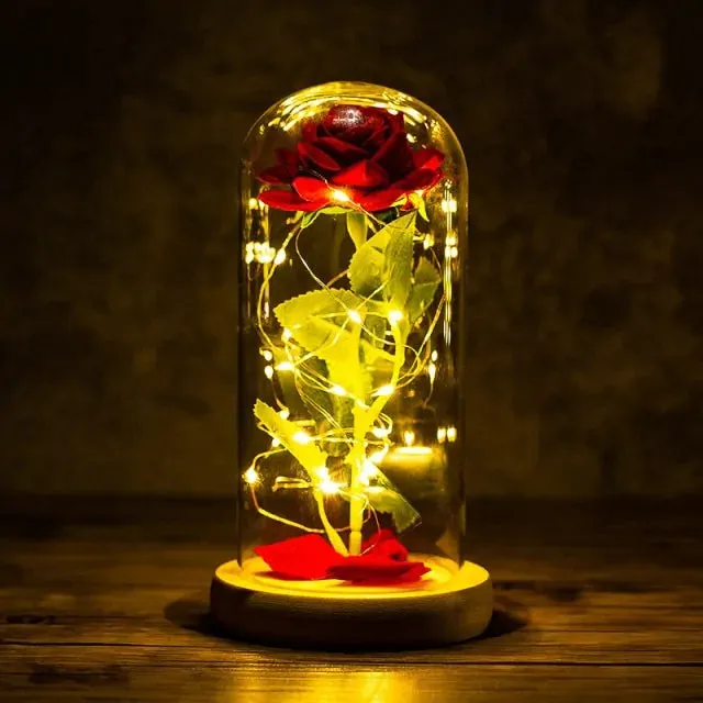 Enchanted Galaxy Rose LED Light