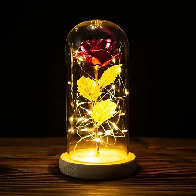 Enchanted Galaxy Rose LED Light