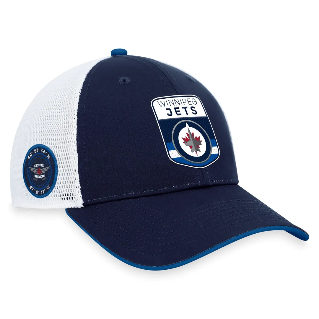 Fanatics Men's NHL Winnipeg Jets 2023 Adjustable Draft Cap