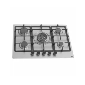 Ferre 75cm 5 Gas Burner Hob Stainless Steel