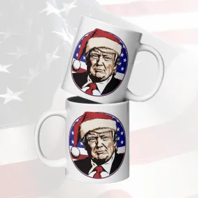 Festive Santa Trump Mug