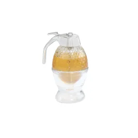 Fox Run Glass Honey, Syrup Dispenser, 6-Ounce