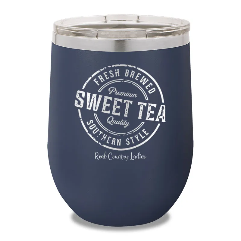 Fresh Brewed Sweet Tea 12oz Stemless Wine Cup