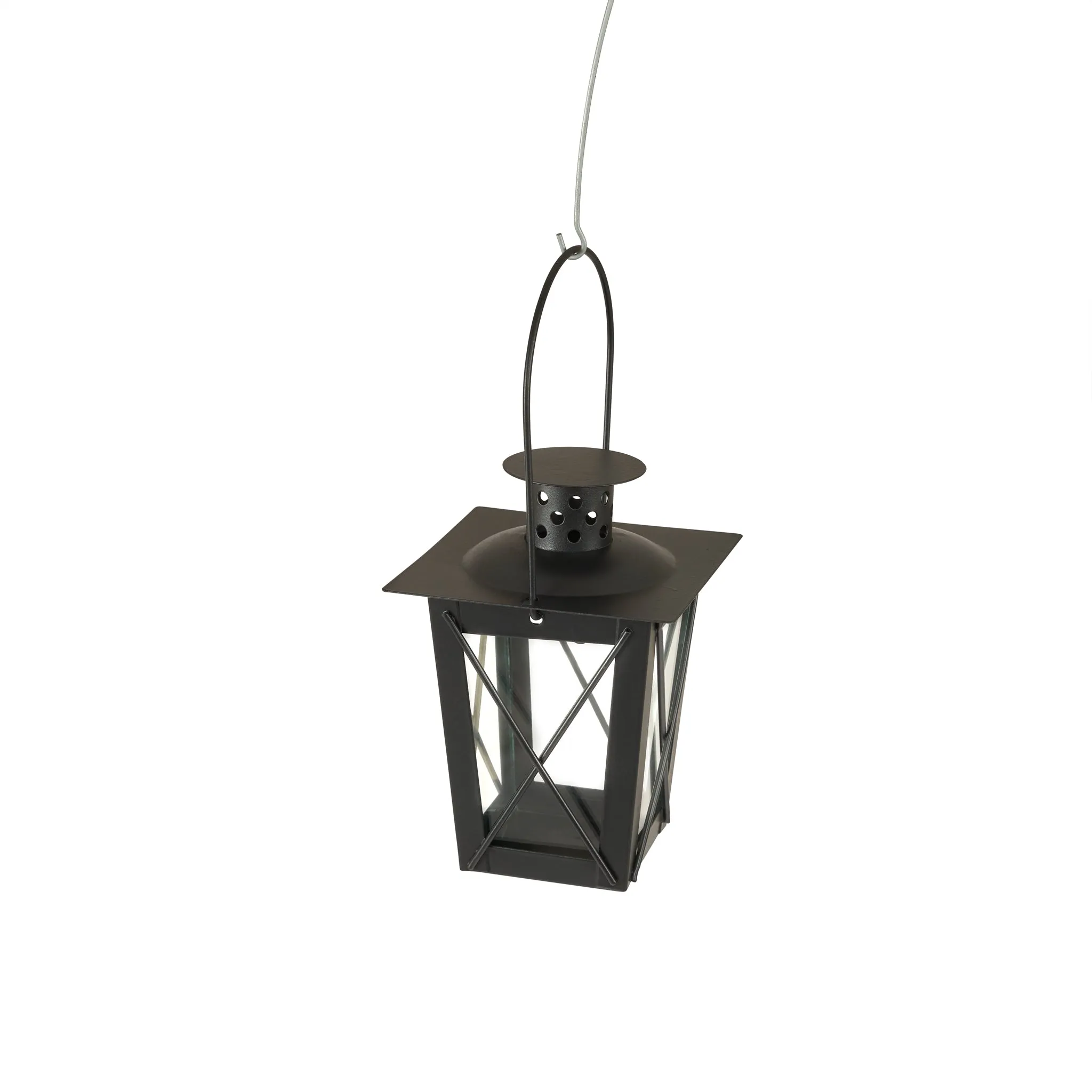 Garden Palm Tea light Decorative Lantern Lamp Post - 62 x 62 x 143cm