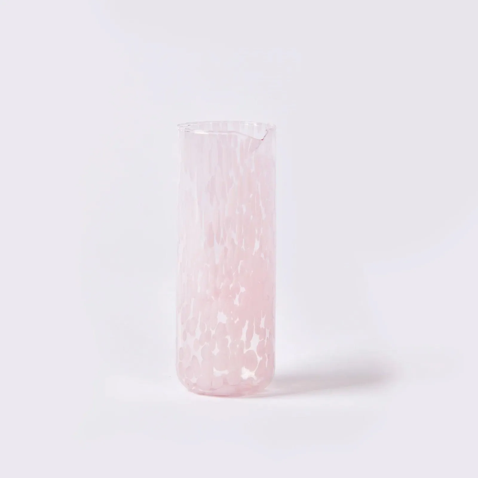 Glass Carafe Dots | Pink