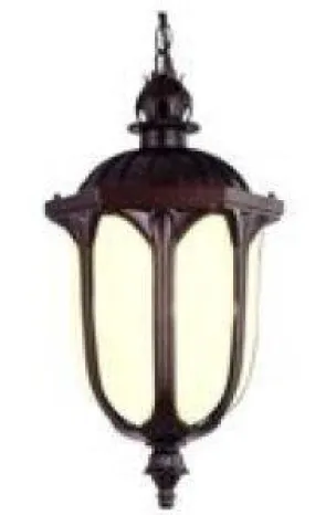 Glow of Dusk Rust Red Outdoor Pendant Light (WMD5706)