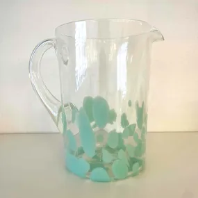 Goti Carafe Turquoise, Murano blown glass