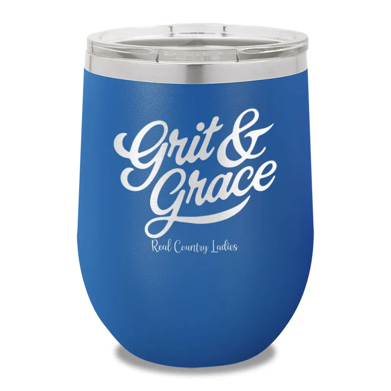 Grit And Grace 12oz Stemless Wine Cup