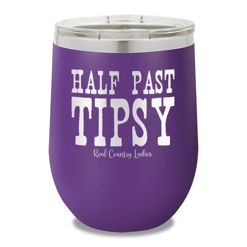 Half Past Tipsy 12oz Stemless Wine Cup