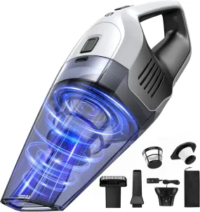 Handheld Vacuum Cleaner Cordless, 8000Pa Strong Suction Portable Hand Vacum Cordless