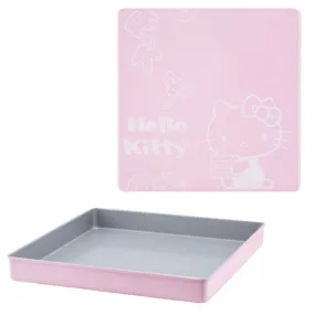 Hello Kitty Square Baking Tin Tray with Cover