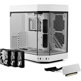 HYTE Y60 CA-HY60WW 白色 Tempered Glass Mid-Tower ATX Case w/RiserCable 4.0