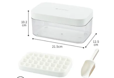 Ice Cube Mold Silicone Ice Tray Ice Making Mold Ice Box Ice Ball Storage Box Artifact