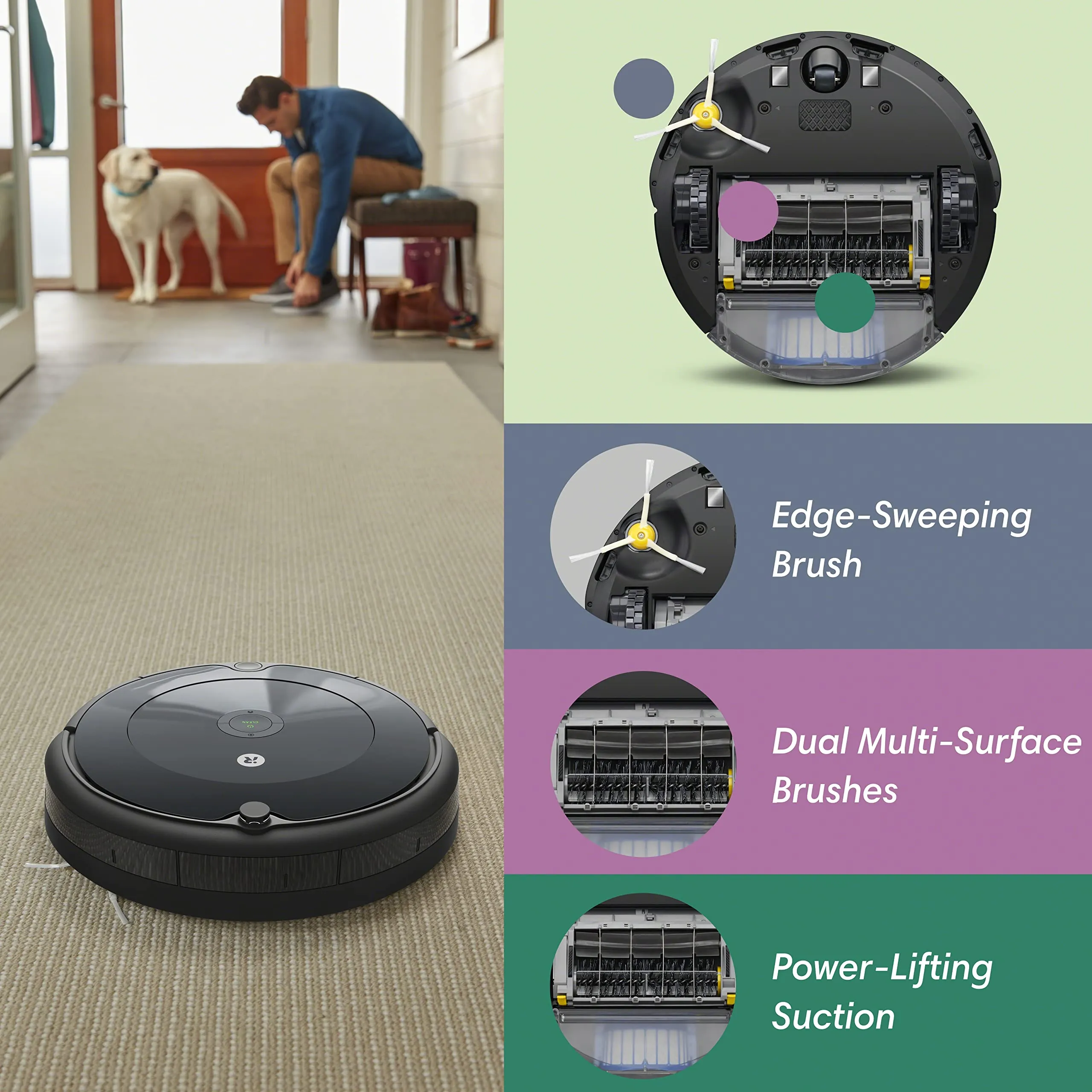 Irobot Roomba 692 Robot Vacuum With Wi-fi Alexa for Pet Hair Carpets & Floors