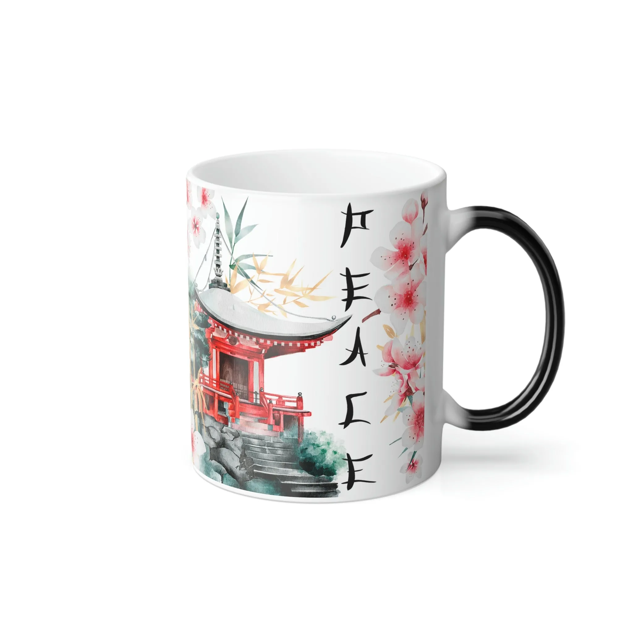 Japanese Peace 11oz Color Morphing Mug