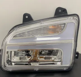 Kenworth T880 LH LED Headlamp Chrome 564.59125LC