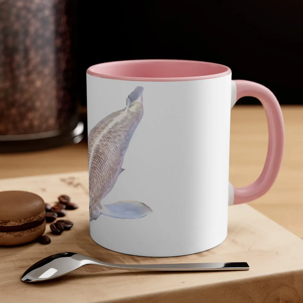 Koi Fish Accent Coffee Mug, 11oz