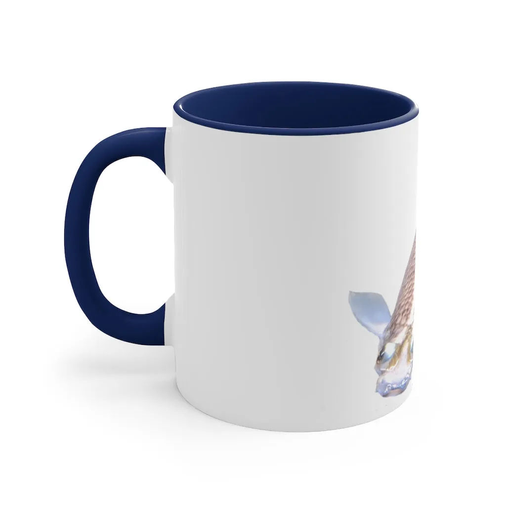 Koi Fish Accent Coffee Mug, 11oz