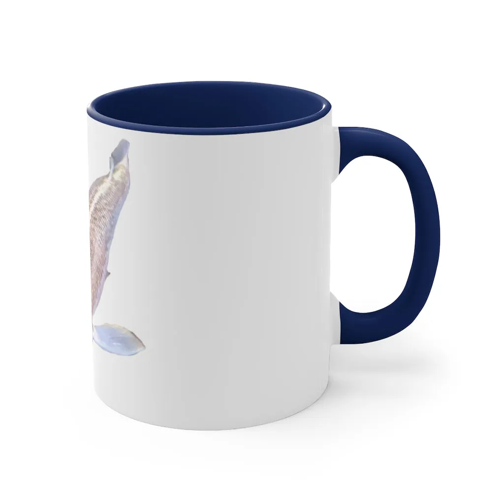 Koi Fish Accent Coffee Mug, 11oz