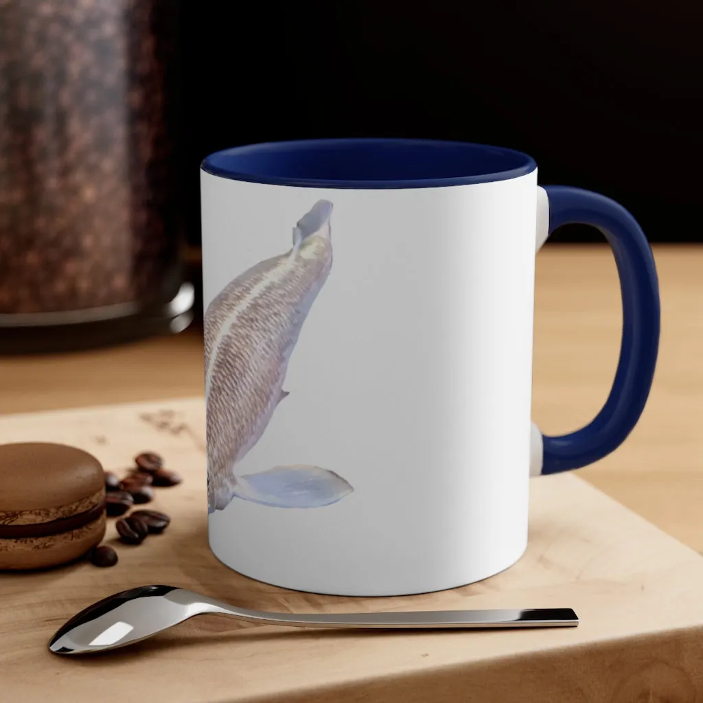 Koi Fish Accent Coffee Mug, 11oz