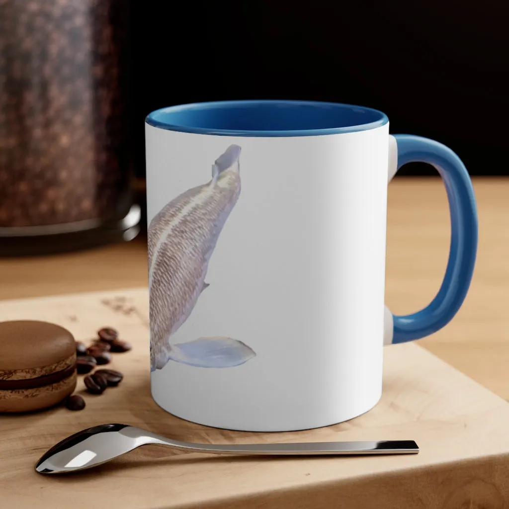 Koi Fish Accent Coffee Mug, 11oz