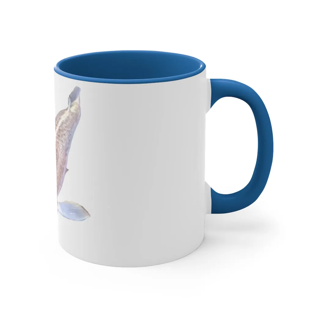 Koi Fish Accent Coffee Mug, 11oz