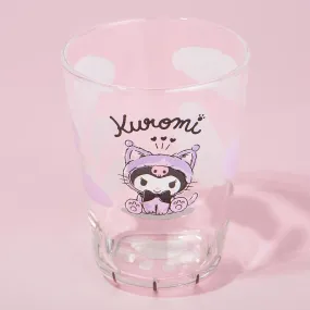 Kuromi Cat Foot Glass