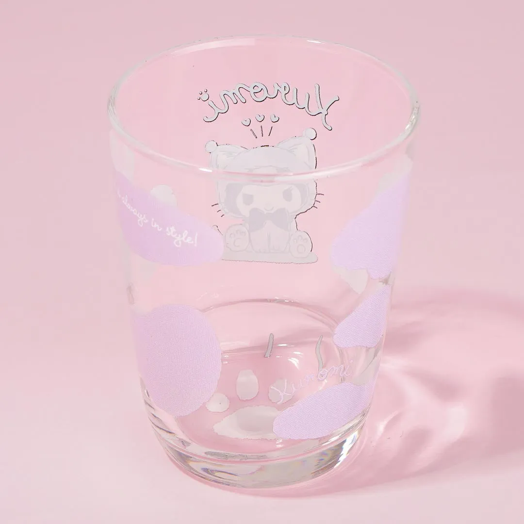 Kuromi Cat Foot Glass