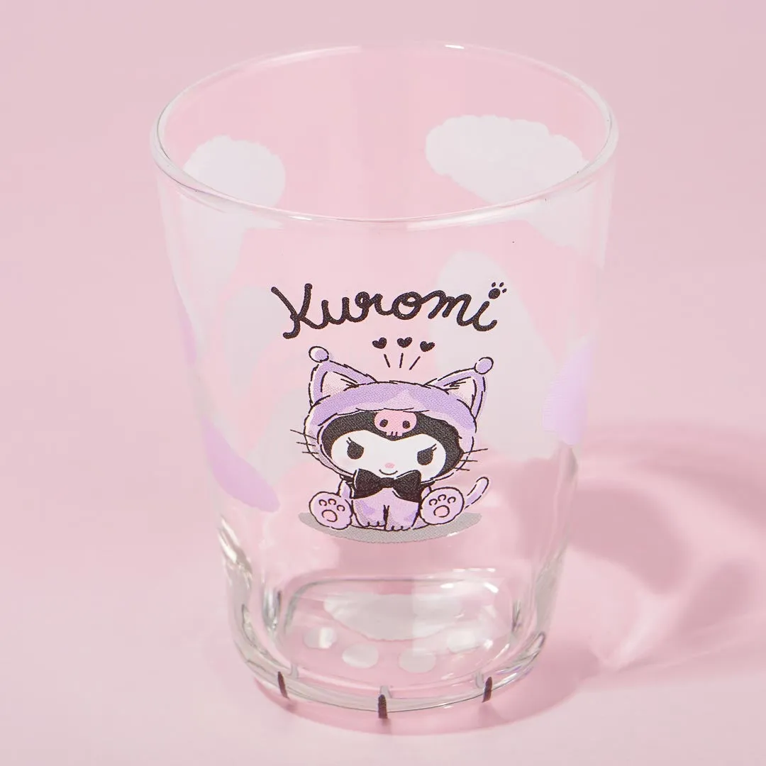 Kuromi Cat Foot Glass