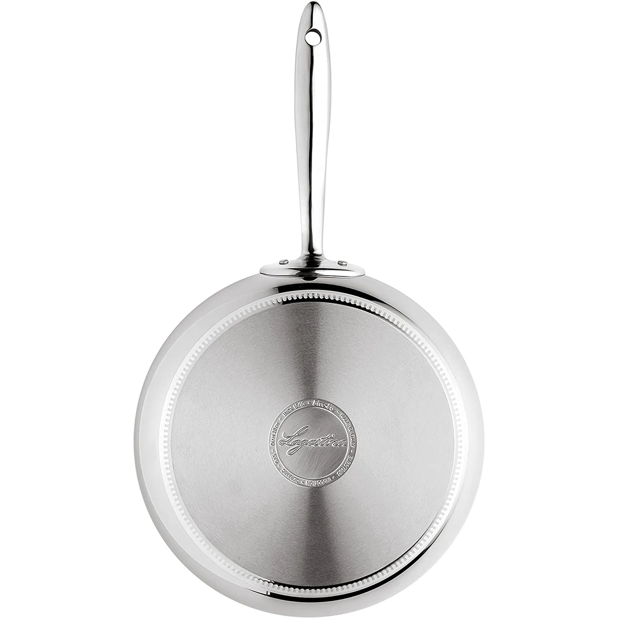 LAGOSTINA Accademia Padella con Manico 26cm Acciaio Inox