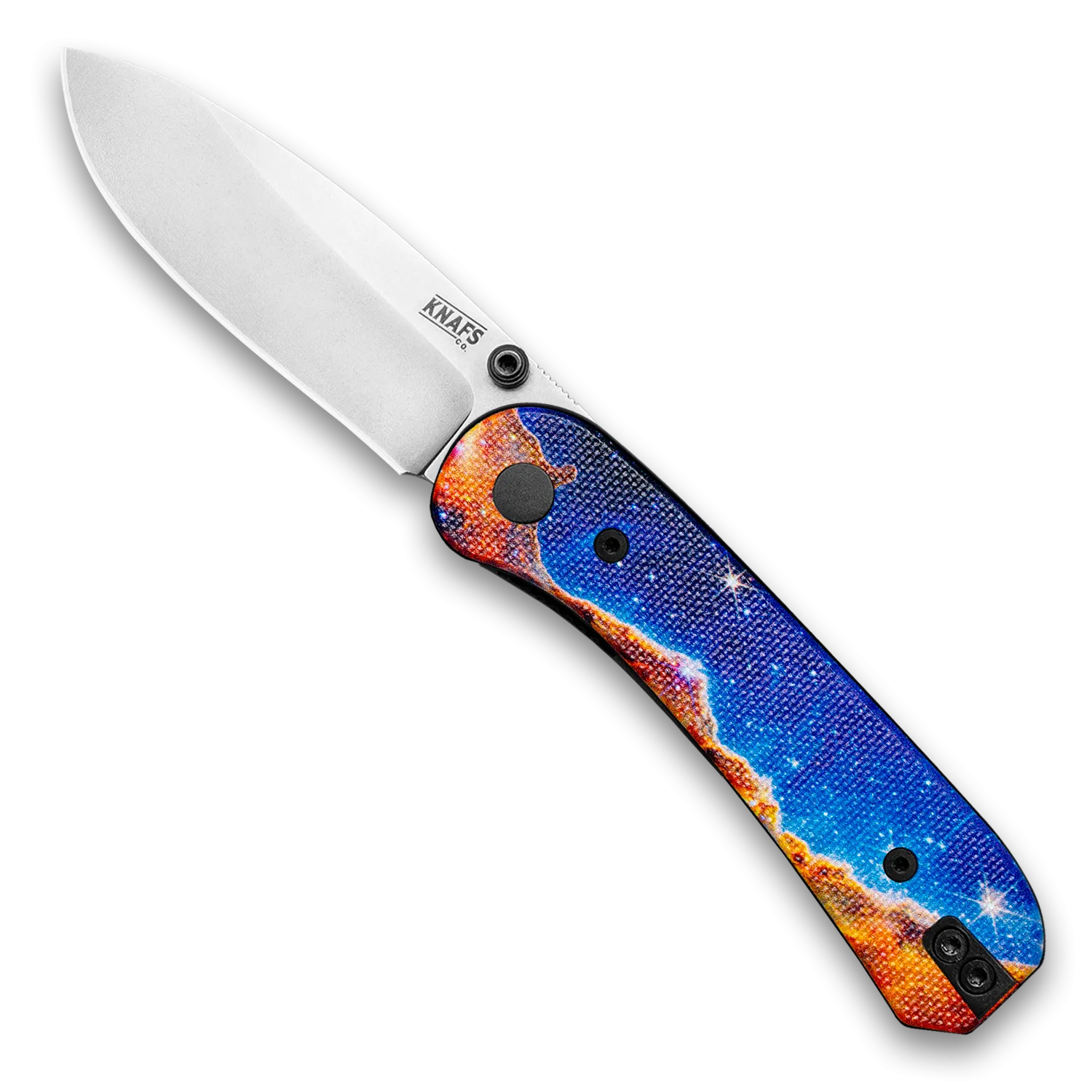 Lander 1 Pocket Knife - Printed G10 Scales - Pre-Built